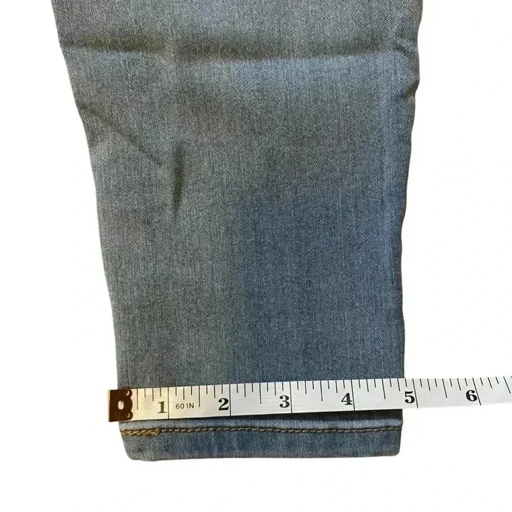 Crave By Cp Women's Mid-rise Ankle Skinny Elastic Jeans Light Wash Size 9/29 - Picture 9 of 16